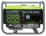 Benzininis generatorius "K&S BASIC" KSB 2800A