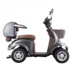 Elektrinis keturratis/ mopedas/ motoroleris Lunar 1, 1kW, 20AH, EEC, pilkas