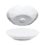 Magnetinė plastikinė lėk&scaron;tė Silwy S0TE-1404-2-W, 24 cm, 2 vnt., balta