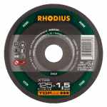 Pjovimo diskas XT66, 125x1,5x22,23 mm, RHODIUS
