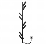 Elektrinis rank&scaron;luosčių džiovintuvas Kosser Madera 1200x255 ERL, su laikmačiu, juodas - su defektu