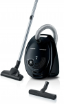 Dulkių siurblys SIEMENS Synchropower, VS06A212, 600 W, juodas