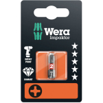 Antgalis Wera Impactor 851/1 IMP DC , 1 x PH3 x 25 mm, blisteryje