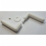 &Scaron;iltnamio rankena plastikinė universali, balta