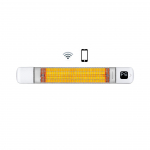 Infraraudonųjų spindulių &scaron;ildytuvas &ldquo;Tora - WiFi&rdquo; 2500W, baltas