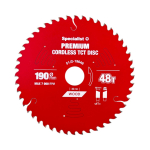 SPECIALIST+ pjovimo diskas Cordless 190x48Tx30mm