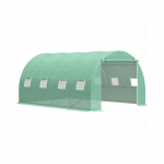 &Scaron;iltnamis su armuota plėvele, 12 m2, 4x3 m, žalias