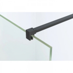 Sieninis laikiklis du&scaron;o sienelei AQUABATOS 120, juodas