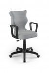 Norm jaunimo kėdė juoda Velvet 03 6 dydis