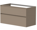 Spintelė po praustuu Kame LOFT, BU/10-3DR/D15-LFT, 100 cm, Kakavinė