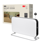 Ne&scaron;iojamas &scaron;ildytuvas Mill Convection, WiFi 1200 W, CO1200WIFI3, baltas