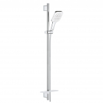 Rankinio du&scaron;o komplektas GROHE RAINSHOWER SMARTACTIVE 130 CUBE, 26587LS0, moon white