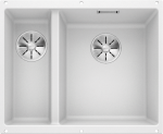 Granito plautuvė BLANCO SUBLINE 340/160-U balta, 523562, pagrindinis dubuo de&scaron;inėje