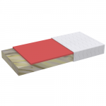 Čiužinys Čiužinių Karaliai "TIGRAS" MultiPocket spyruoklinis blokas, 180 x 200cm