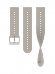 Laikrodžio apyrankė SUUNTO 22MM URBAN 4 SILICONE STRAP SAND GRAY S+M, SS050848000