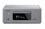 Stereo AV imtuvas su CD grotuvu CEOL Denon RCDN10GYE2, pilkas