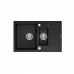 Plautuvė Quadron MORGAN 156, HB8224U7-BS_P2O, anglies juoda