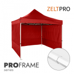 Prekybinė Palapinė 2x2 Raudona Zeltpro PROFRAME