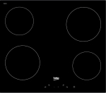 Stiklokeraminė kaitlentė Beko HIC64401