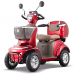 Elektrinis keturratis/ mopedas/ motoroleris Lunar QC, 1kW, 20AH, raudonas