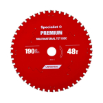 SPECIALIST+ pjovimo diskas Multimaterial 190x48Tx30mm