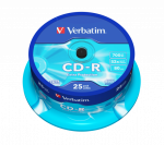 Verbatim 43432 CD-R 700MB 52X Extra Protection Surface diskai (25 vnt pakuotėje)