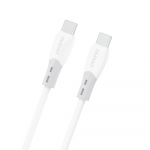 USB kabelis Dudao L25SC USB-C to USB-C 60W 2.0m baltas