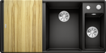 Pautuvė Blanco AXIA III 6 S-F 525855, juoda (su medine lentele ir kiaurasamčiu)