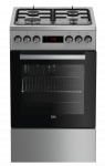 Dujinė viryklė su elektrine orkaite Beko FSE52326DXD