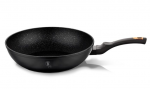 Keptuvė Berlinger Haus Black Rose Wok, BH/1638N, nesvylanti danga/aliuminis, 3,2 l, D 28 cm
