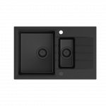 Plautuvė Quadron PETER 156, HCQP57850BLM_PC, anglies juoda