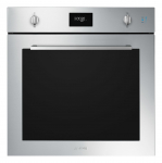 Įmontuojama orkaitė su garų funkcija Smeg SO6401S2X