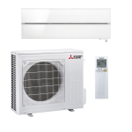 Mitsubishi Electric SIENINIS MSZ-LN serijos 2.5 kW oro kondicionieriaus komplektas, baltas