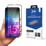 LCD apsauginis stikliukas 3mk Hard Glass Max Lite Apple iPhone 15 Plus juodas