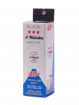 Stalo teniso kamuoliukai Nittaku SD 40+, balti (3vnt. pak.)