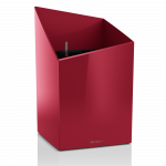 Vazonas su savaiminio drėkinimo sistema LECHUZA Cursivo Premium 30 scarlet red, 16605