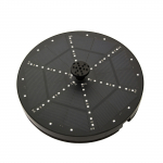 Fontano siurblys su saulės baterija, 160 mm, LED