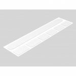 ZEFAL SKIN ARMOR S klijuojamos rėmo apsaugos juosta , juoda