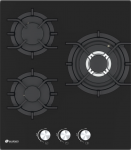 Įmontuojama dujinė kaitlentė Allenzi BO45 Black