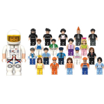 Statybinės plytos Minifigūrėlės 20 vnt