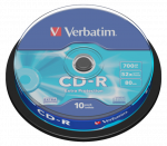 Verbatim 43437 CD-R 700MB 52X Extra Protection Surface diskai (10 vnt pakuotėje)