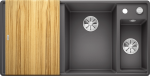 Pautuvė Blanco AXIA III 6 S-F 523484, akmens pilka (su medine lentele ir kiaurasamčiu)