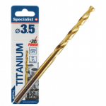 SPECIALIST+ metalo grąžtas TITAN, 3.5 mm