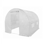 &Scaron;iltnamis su armuota plėvele, 4 m2, 2x2 m, baltas