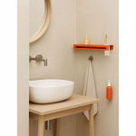 Lentynėlė vonios kambariui VAN MARCKE AXENT 60, su stikline