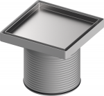 Vir&scaron;utinė trapo dalis TECEdrainpoint S150 mm 3660011, su grotelėmis įkijuojamai plytelei