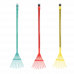 Vaiki&scaron;kas lapų grėblys, 1 vnt