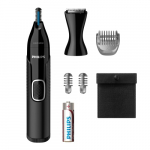 Philips 5000 Series NT5650/16 Nosies plaukų kirpimo ma&scaron;inėlė, Juoda