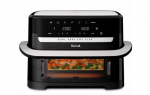 Kar&scaron;to oro gruzdintuvė TEFAL Dual Easy Fry Flex, EY9228E0, 9 l, juoda