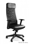 Biuro kėdė Unique ARES SOFT S569-PU-4, eco-leather, black